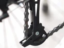 Rear deralieur : HD Slow motion Stock Footage