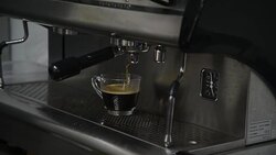 Coffee espresso preparation Stock Footage