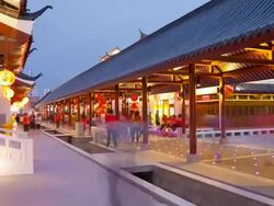 chinese ancient town Stock Footage