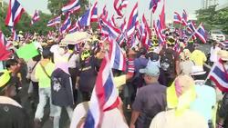 CLEAN : Thai capital braces for shutdown by protes News Clip