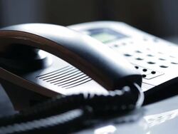 phone office Stock Footage