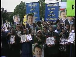 GERMANY: COLOGNE: G-8: ANNUAL SUMMIT: IRAN PROTEST News Clip