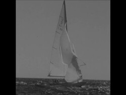 CAN946 FOOTAGE OF SAILING BOATS AND YACHT Instructional Video