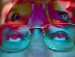 HD 1080i Crazy Psycho Man Stock Footage