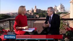 Saccomanni: Italy Needs Market-Oriented Reform News Clip