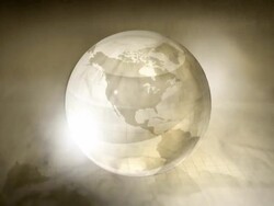 GLOBE SPIN - LOOP Stock Footage