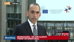 Cyprus Finance Minister Says Almost There on Greek Deal News Clip