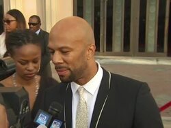 INTERVIEW: Common on the event. at the 42nd NAACP Image Awards at Los Angeles CA. (Footage by WireImage Video/GettyImages) Stock Footage