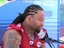 Call it a tattoo, skin art or whatever, many NFL players are showing their ink these days. The AP Sportswriter Jenna Fryer takes a look at some of the tats that will be on the field for Sunday's Super Bowl. Instructional Video