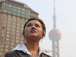 Business partners talking  Stock Footage