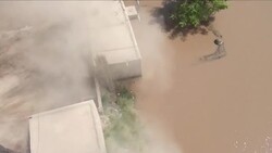 CLEAN : Fresh rain hampers rescue bid in flood ravaged Kashmir News Clip