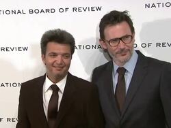 Guests at National Board of Review Awards Gala - Red Carpet at Cipriani 42nd Street on 1/10/2012 in New York City, NY. Stock Footage