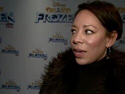 INTERVIEW - Selenis Leyva at Disney On Ice Presents Frozen Stock Footage
