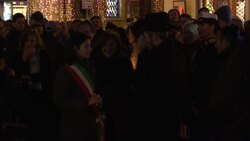 Giant menorah is lit in Rome   News Clip