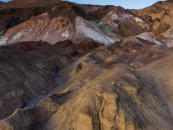 WS T/L View of Death Valley National Park / Death Valley, California, United States   Stock Footage