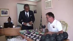 CLEAN : Solar lamps light way despite Cameroon blackouts News Clip