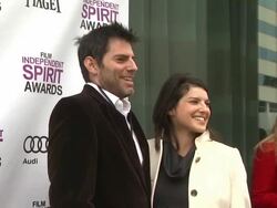 EVENT CAPSULE CLEAN: 2012 Film Independent Filmmaker Grant And Spirit Award Nominees Brunch, West Hollywood, CA, United States, 1/14/12 Stock Footage