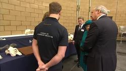Queen Elizabeth II Opens New School of Veterinary Medicine at the University of Surrey News Clip