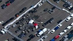 Aerials of Bin Laden Family Plane Crash News Clip