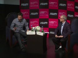 Variety International Star of the Year Award with Gerard Butler - DIFF 2009 Stock Footage