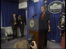 Rice to testifty before commission.  Adds Bush News Clip