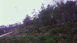 Point of view battle footage from Syria News Clip