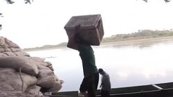 CLEAN : Drought affects Colombias main river News Clip