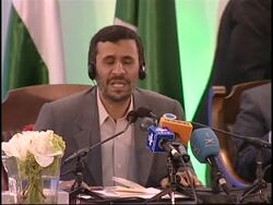 WRAP Final pressers with Saudi FM, Oil minister, Gen-Sec, Ahmadinejad News Clip