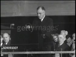 Franklin D Roosevelt Defends Farm Policy News Clip