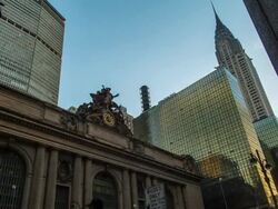 New York City Grand Central time lapse Stock Footage