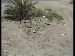 Aftermath of roadside bomb in which US soldier killed Instructional Video