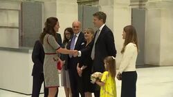 The Duchess of Cambridge opens the new wing of the Victoria and Albert Museum News Clip