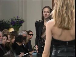 Welsh designer shows moody collection in London News Clip