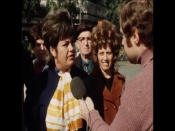 SYND 31-12-72 ISRAELI PUBLIC SPEAK ON THE BANGKOK KIDNAP INCIDENT Instructional Video