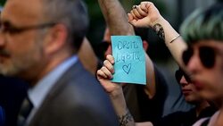 CLEAN : Dozens in Paris rally in support of gay Chechens News Clip