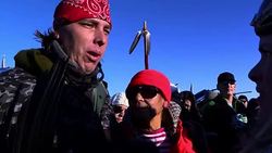 The owners of a controversial oil pipeline in the US have been refused permission to complete the project News Clip