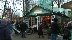 173-year-old amusement park transforms into winter wonderland News Clip
