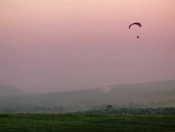 Paraglider Stock Footage