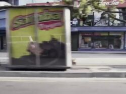 MS POV Shot of street / Caracas, Venezuela Stock Footage
