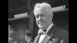 Attorney John W. Davis campaigning as a Democrat in 1934 US presidential primary News Clip