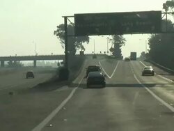 (HD1080i) Highway Transition-Time Lapse- Stock Footage