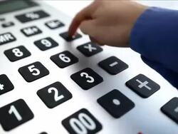 Calculator Timelapse Stock Footage