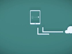 Motion Graphic: Tablet Stock Footage