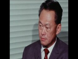 SYND 13/01/1971 INTERVIEW WITH PRIME MINISTER LEE KUAN YEW OF SINGAPORE News Clip