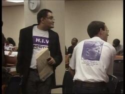 Government appeals AIDS drug ruling, protests News Clip