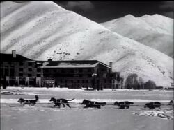Hollywood St. Moritz at Sun Valley Lodge, Idaho. News Clip