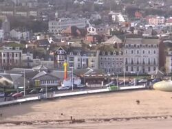 Weymouth Seafront & Harbour Panorama News Clip