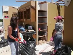 Series Of Tornadoes Rips Through Oklahoma City Area Stock Footage