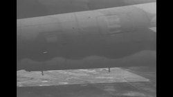 USAAF flight crews board B-17s for World War II bombing mission News Clip