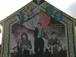 Sectarian murals in Belfast News Clip